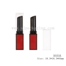 D333 High grade cosmetic tubes packaging Individual cosmetic empty packaging black rims red lip